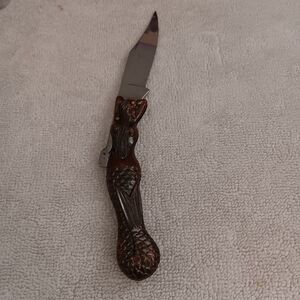 Mermaid Handle Folding Knife